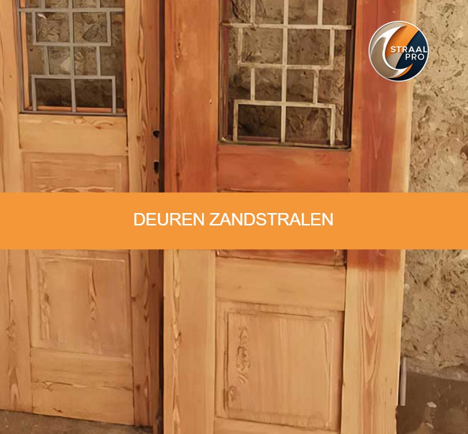 Deuren zandstralen