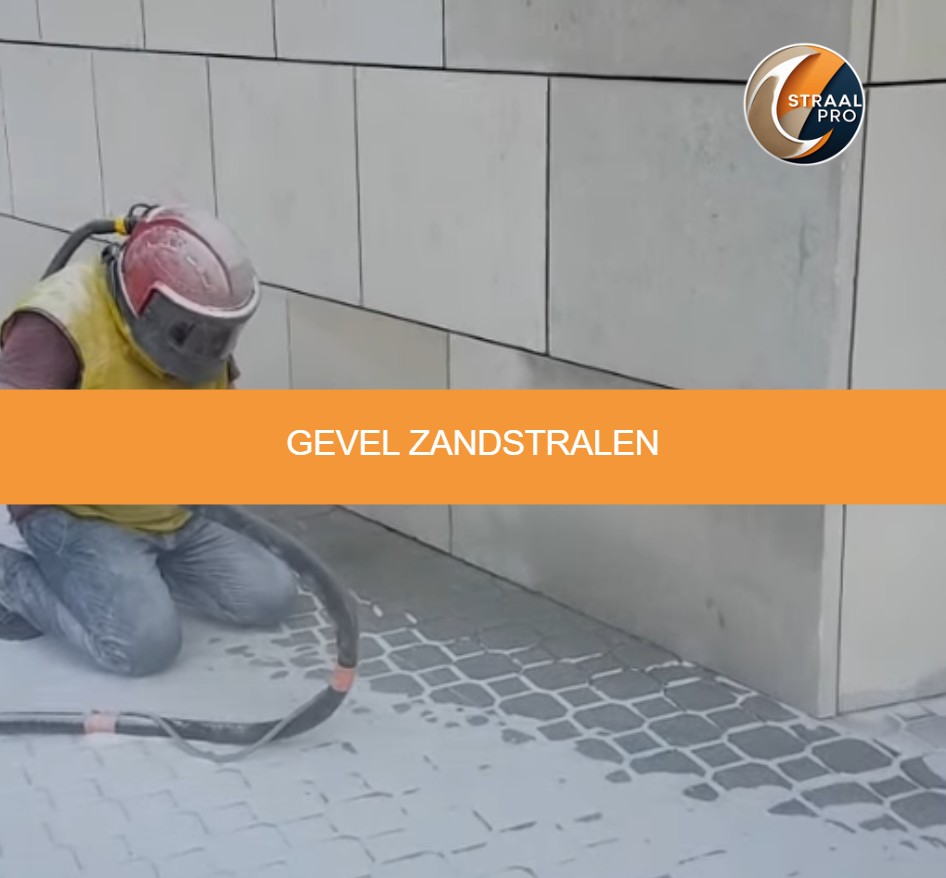 Gevel zandstralen