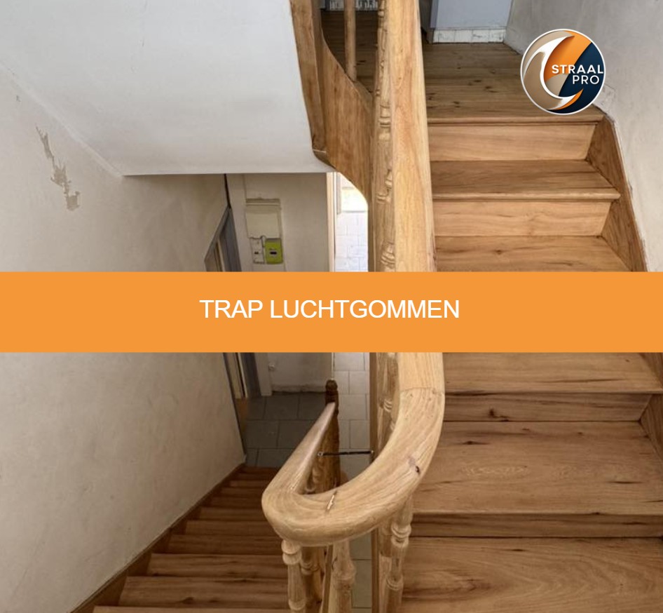 Trap luchtgommen