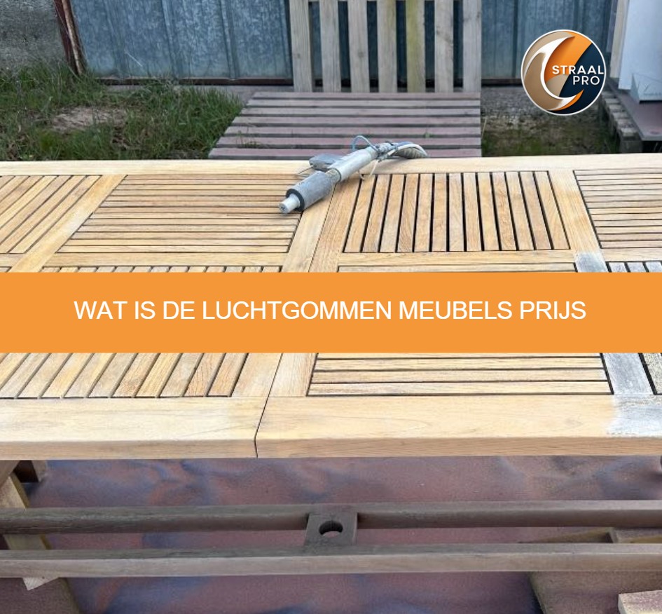 Wat is de luchtgommen meubels prijs