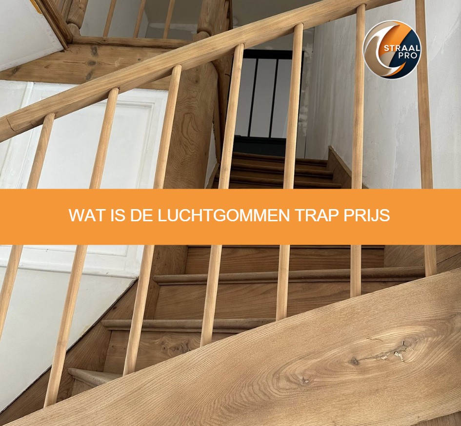 Wat is de luchtgommen trap prijs