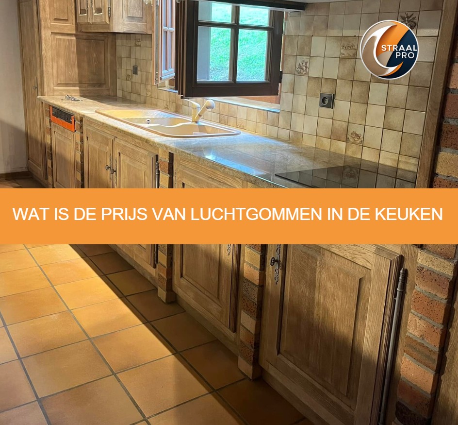 Wat is de prijs van luchtgommen in de keuken