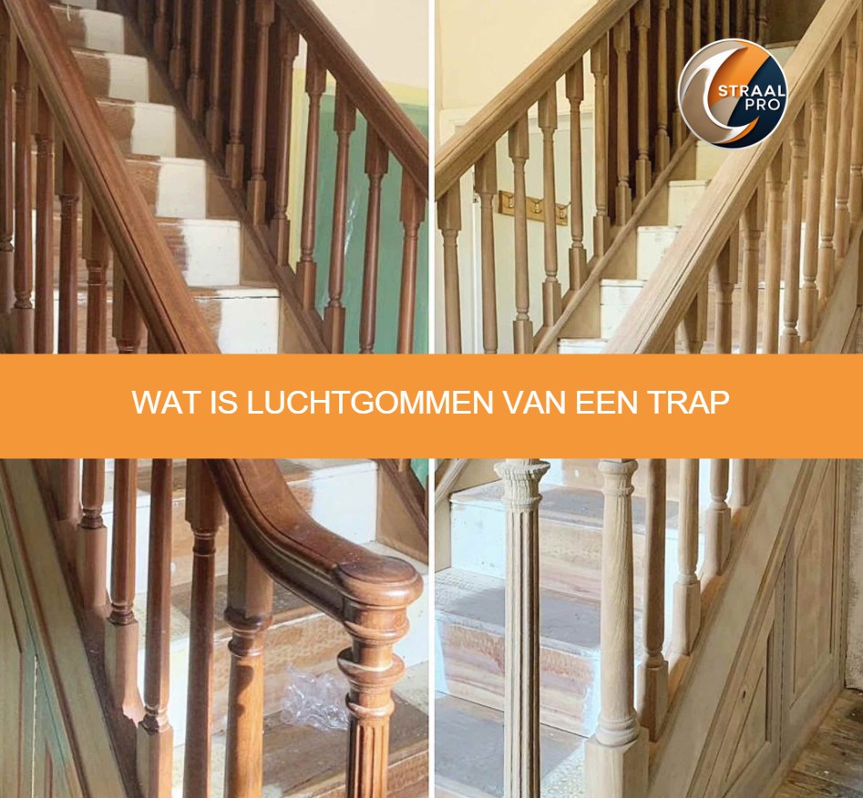 Wat is luchtgommen van een trap