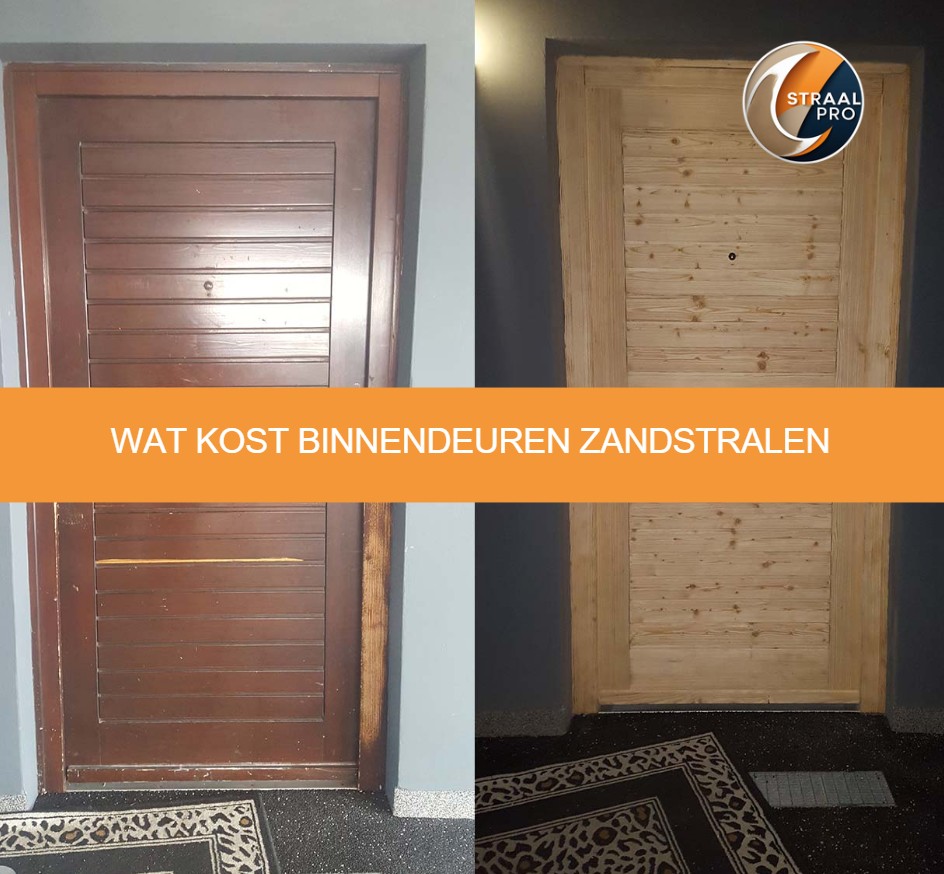 Wat kost binnendeuren zandstralen