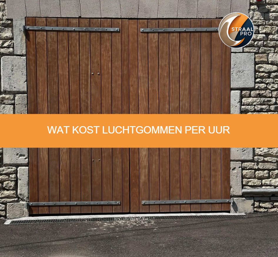 Wat kost luchtgommen per uur