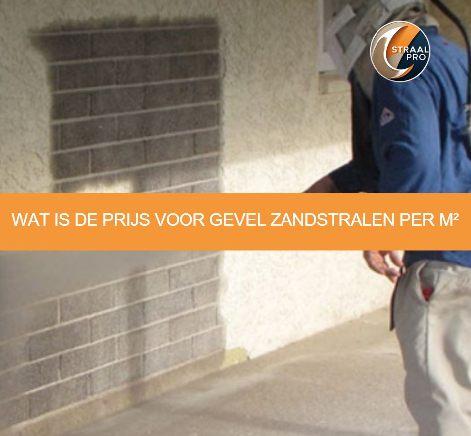 Wat is de prijs voor gevel zandstralen per m²