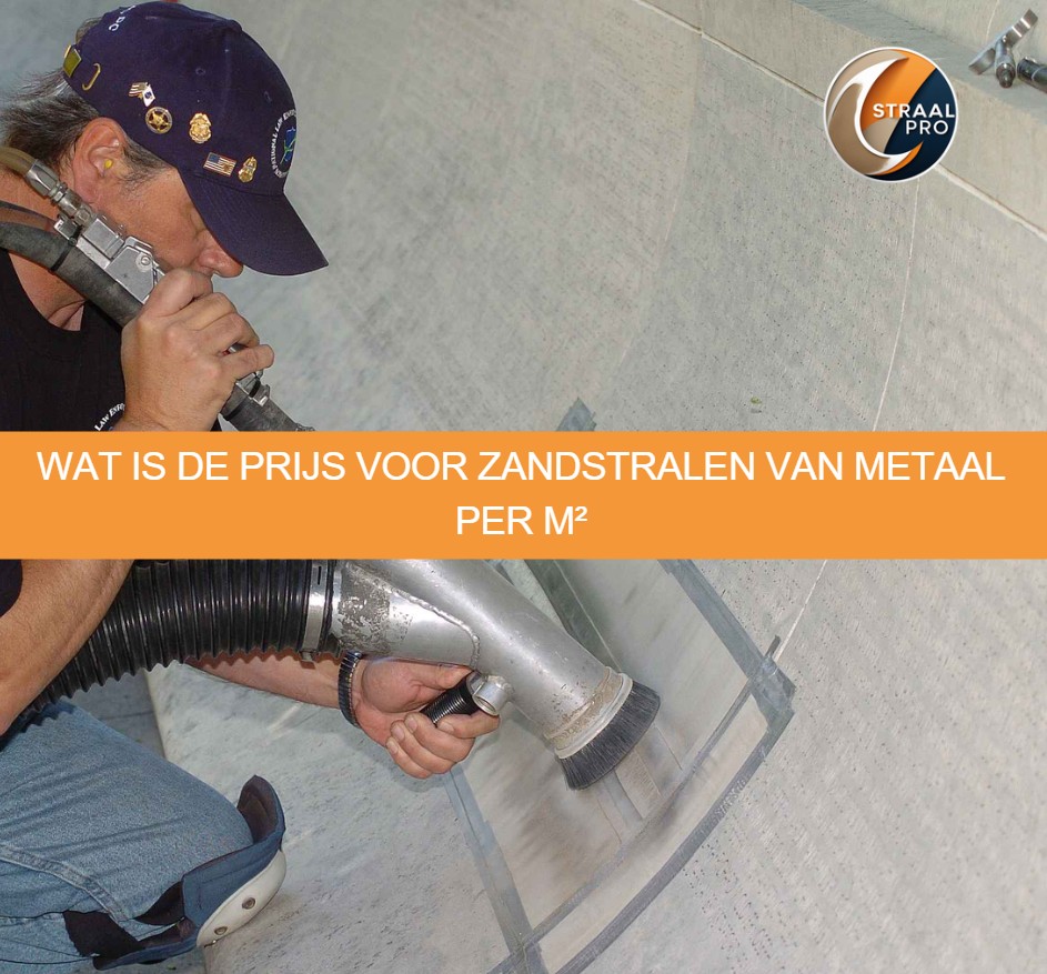 Wat is de prijs voor zandstralen van metaal per m²