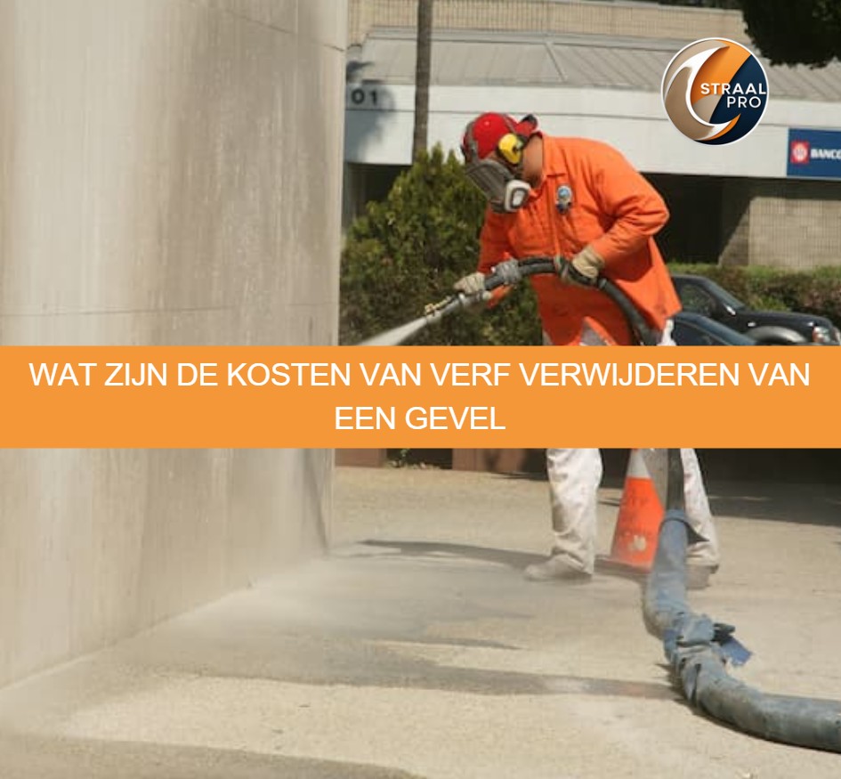 Wat zijn de kosten van verf verwijderen van een gevel